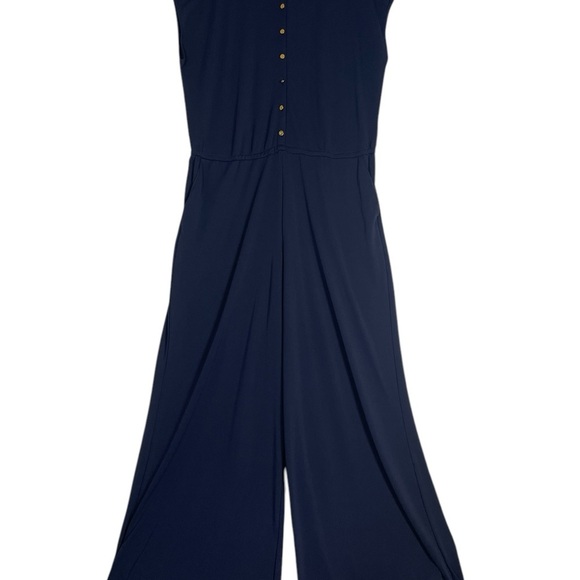 Lauren‎ Ralph Lauren Navy Sleeveless Jumpsuit XXL *F0103 - Picture 1 of 3